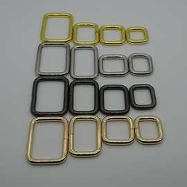 箱包手袋五金配飾鐵方扣多規(guī)格方形箱包配飾扣